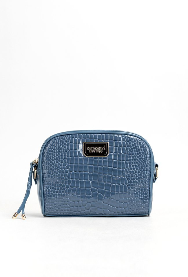 Torba crossbody z  krokodylim wzorem