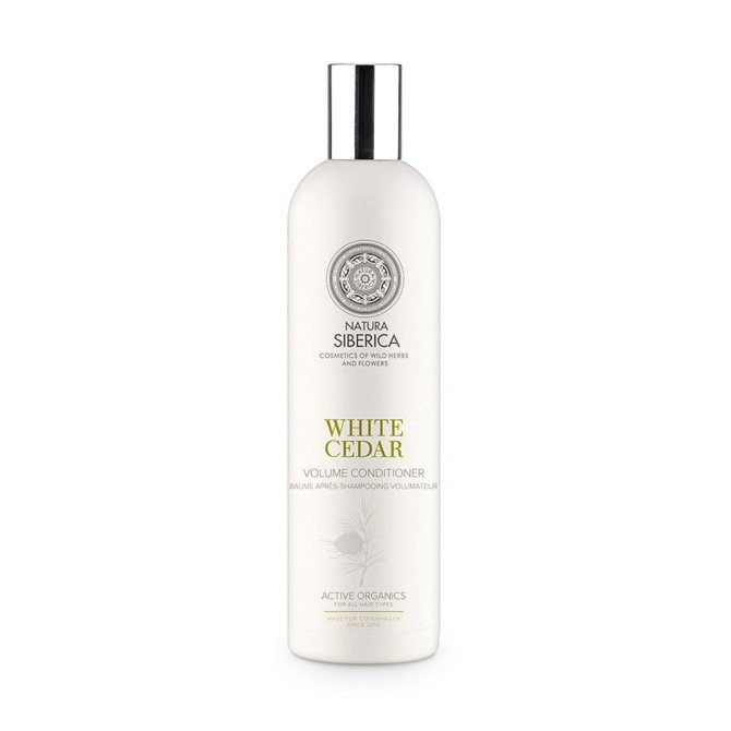 Natura Siberica White Cedar odżywka do włosów zwiększająca objętość 400ml