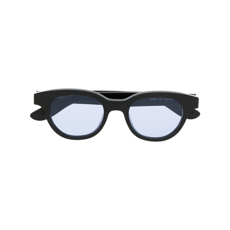 Czarne Okulary Wayfarer Alexander McQueen