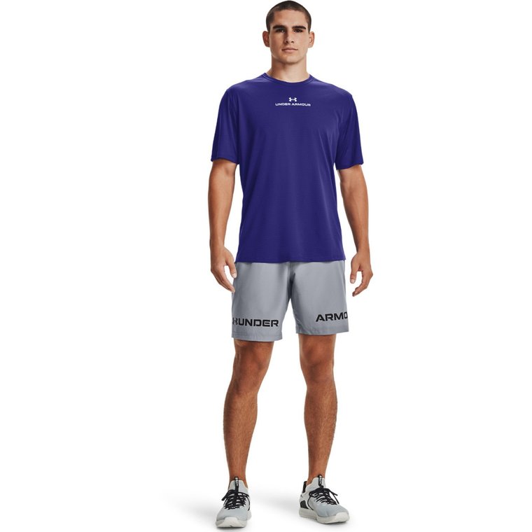 Męskie spodenki treningowe UNDER ARMOUR Woven Graphic WM Short - szare