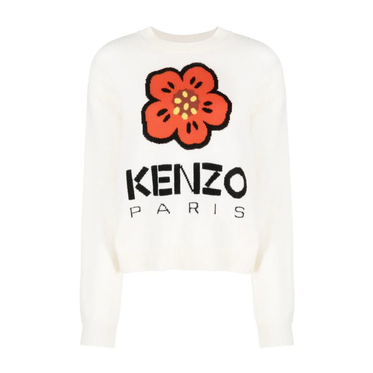 Sweter z motywem Boke Flower Kenzo