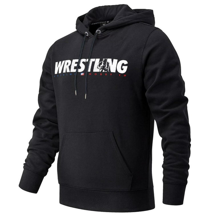 Bluza sportowa męska Extreme Hobby Bold Wrestling z kapturem