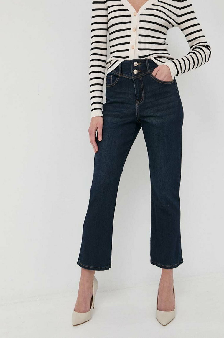 Morgan jeansy damskie high waist
