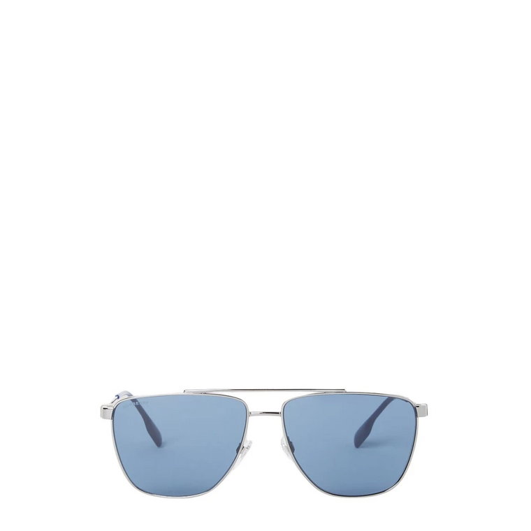 Okulary przeciwsłoneczne Blaine, Metalowe prostokątne oprawki Burberry