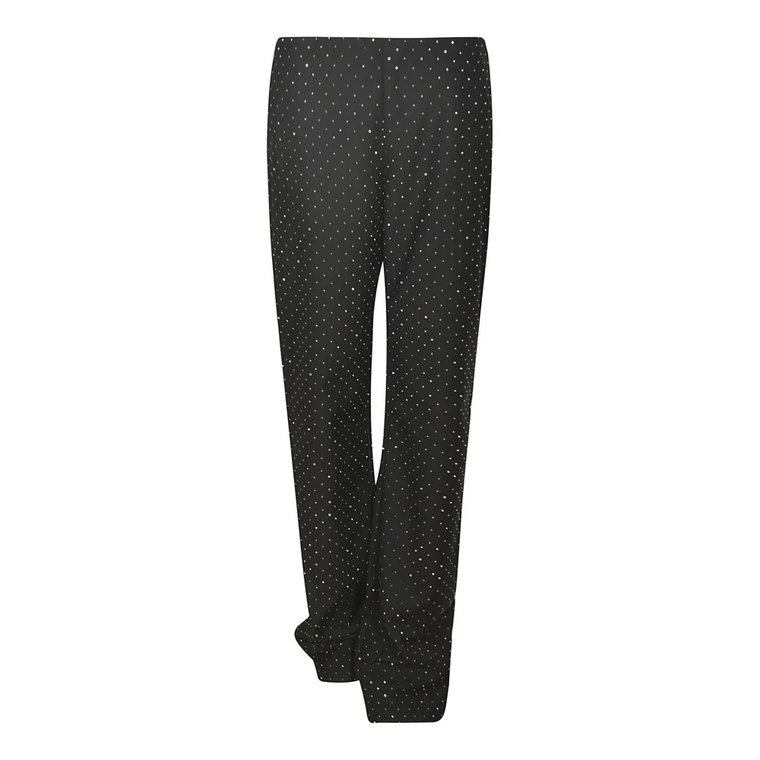 Czarne Spodnie z Stylem Chiara Ferragni Collection
