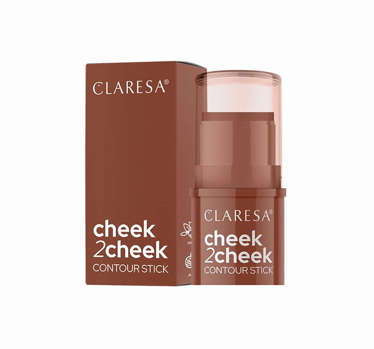 CLARESA CHEEK2CHEEK KREMOWY BRONZER W SZTYFCIE 02 MILK CHOCO 6G