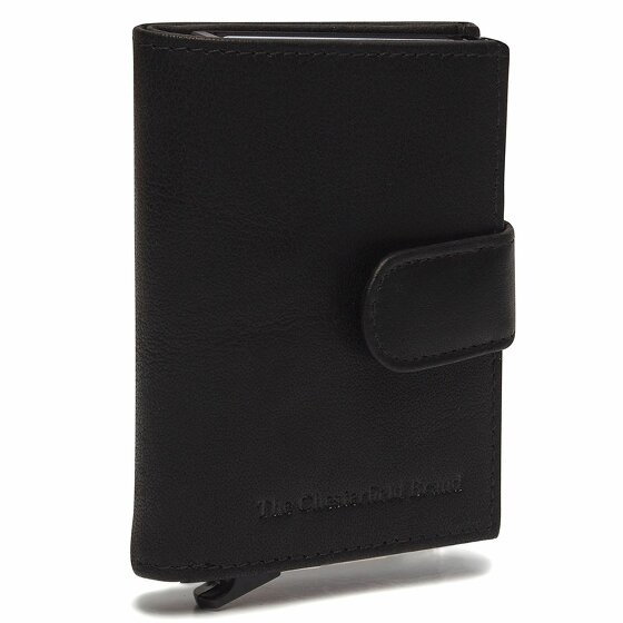 The Chesterfield Brand Hannover Portfel Ochrona RFID Skórzany 7 cm black