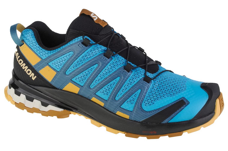 Salomon XA Pro 3D v8 414399, Męskie, Niebieskie, buty do biegania, przewiewna siateczka, rozmiar: 40 2/3