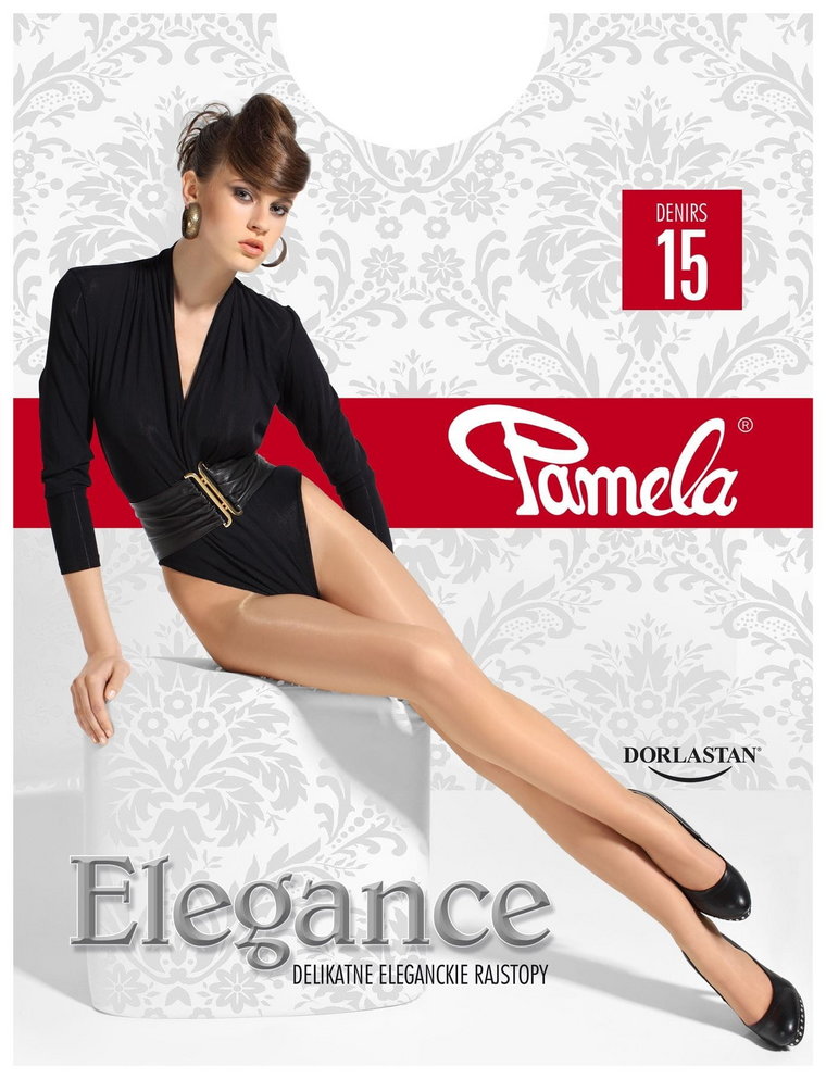 Półmatowe rajstopy ELEGANCE 15 Den