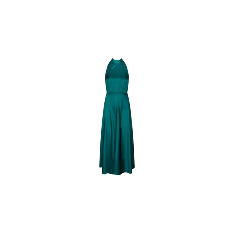 Niebiesko-Zielona Sukienka Bez Rękawów Samsøe Samsøe