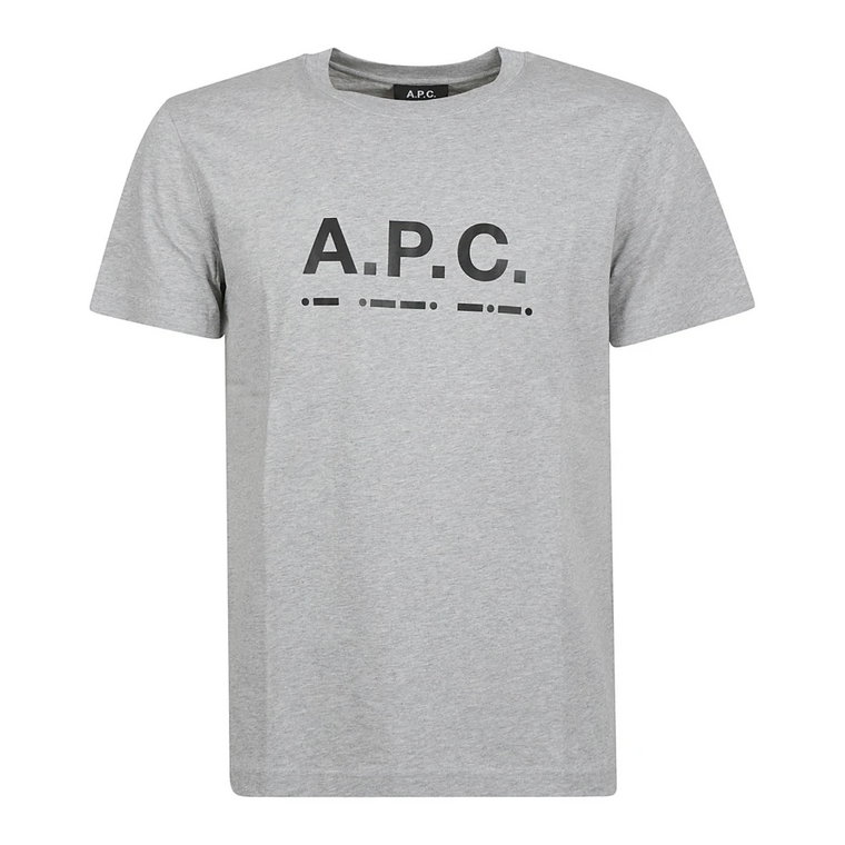 Szare T-shirty i Pola A.p.c.