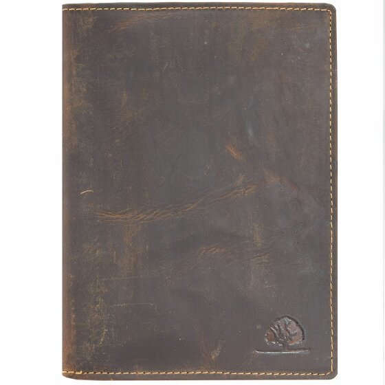 Greenburry Vintage ID Card Case Leather 11,5 cm braun