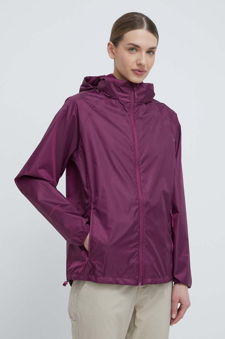 Viking kurtka outdoorowa Rainier kolor fioletowy