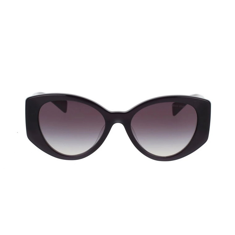 Okulary przeciwsłoneczne Mu03Ws o nieregularnym kształcie Miu Miu