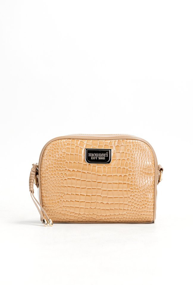 Torba crossbody z  krokodylim wzorem