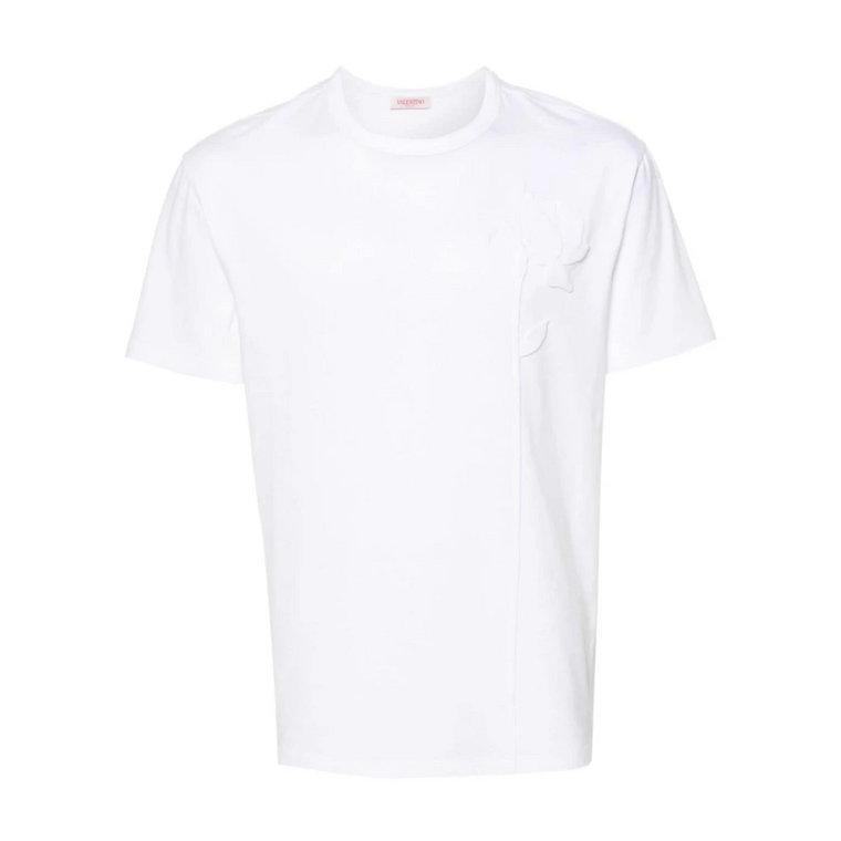 Biała kolekcja T-shirtów i Polo Valentino Garavani