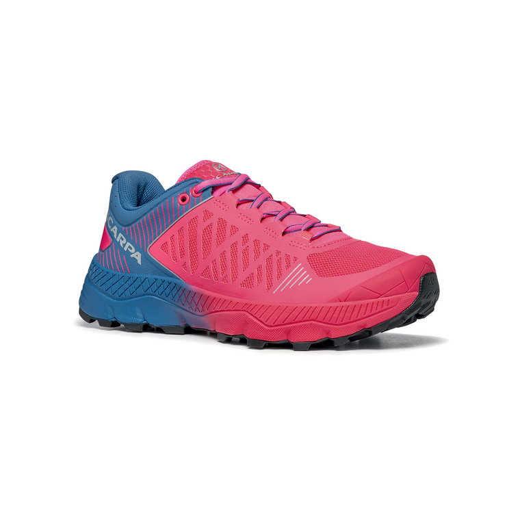 Damskie buty do biegania Scarpa Spin Ultra Women rose fluo/blue steel - 37