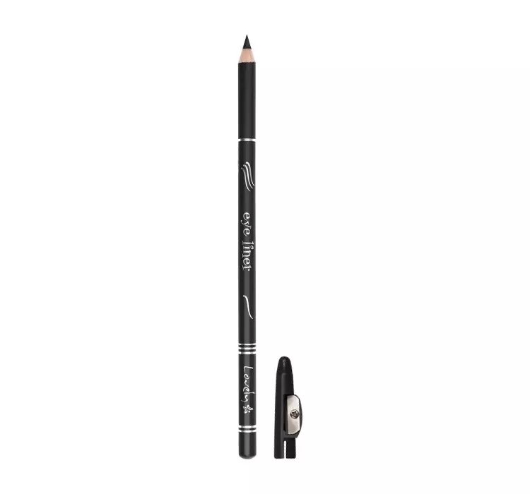 LOVELY EYE LINER KONTURÓWKA DO OCZU Z TEMPERÓWKĄ CZARNA