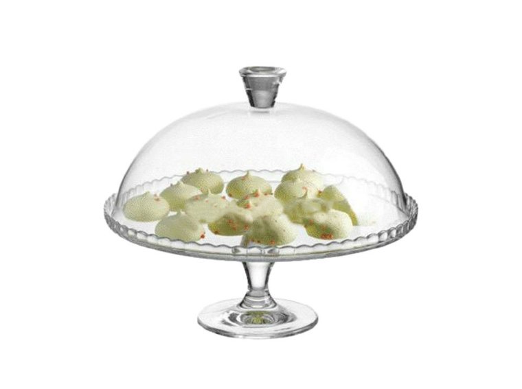 Patera z kloszem PASABAHCE Patisserie, 32 cm