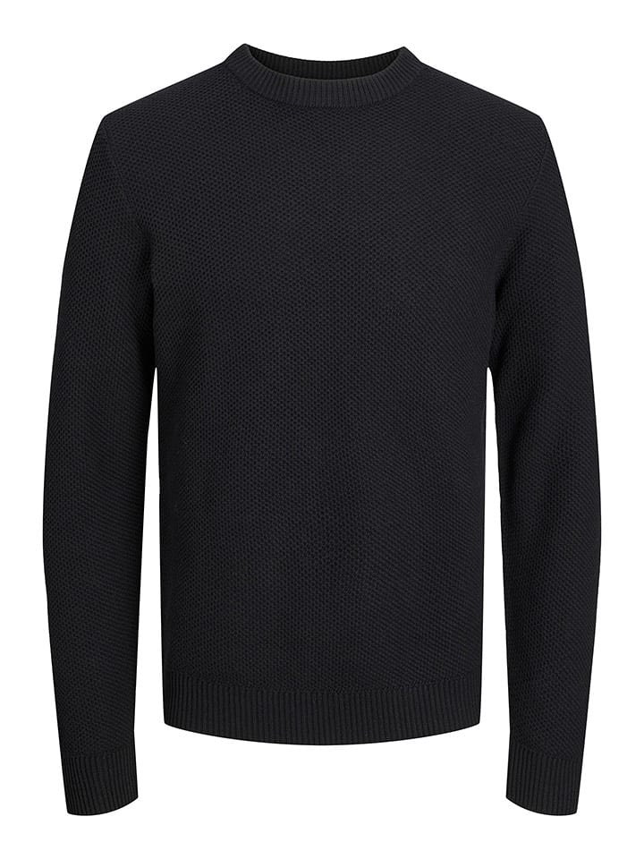 Jack & Jones Sweter w kolorze czarnym
