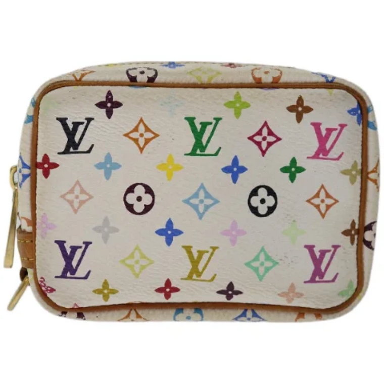 Pre-owned Canvas clutches Louis Vuitton Vintage