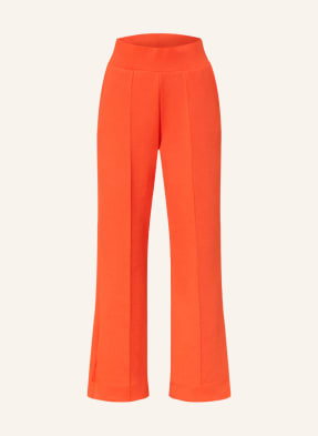 Darling Harbour Spodnie Marlena Z Dżerseju orange