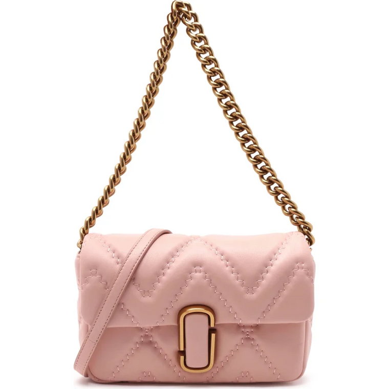 Marc Jacobs Skórzana torebka na ramię THE QUILTED J MARC