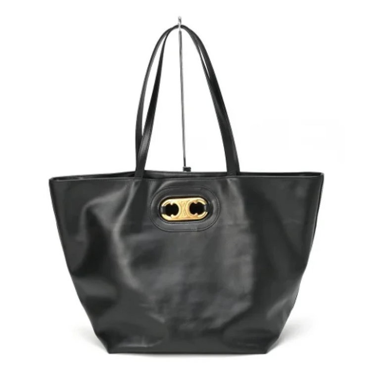 Pre-owned Leather totes Celine Vintage