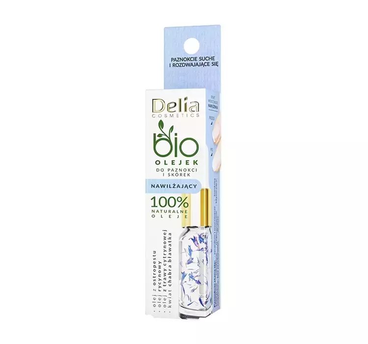 DELIA BIO OLEJEK DO PAZNOKCI I SKÓREK NAWILŻAJĄCY 10ML