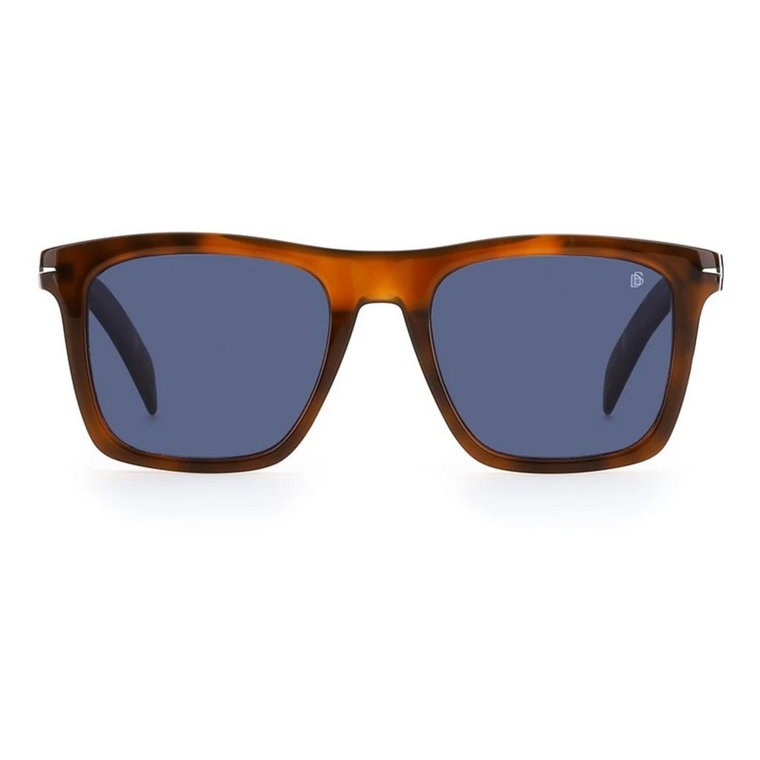 Brązowe Okulary Przeciwsłoneczne Ss23 dla Mężczyzn Eyewear by David Beckham