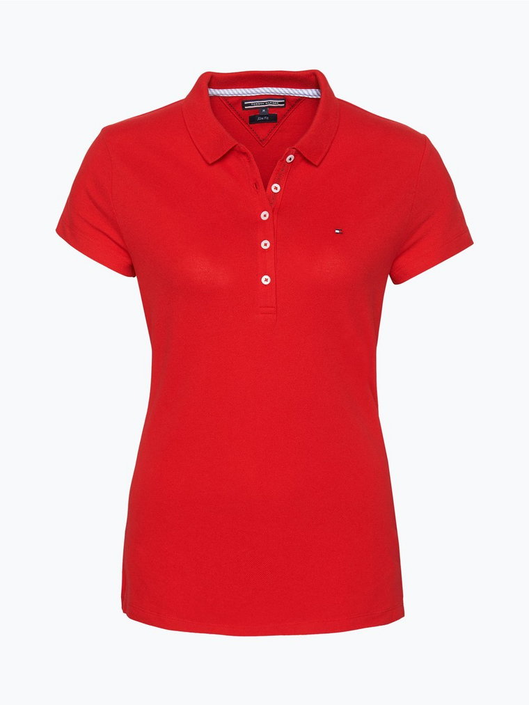 Tommy Hilfiger - Damska koszulka polo  New Chiara, czerwony
