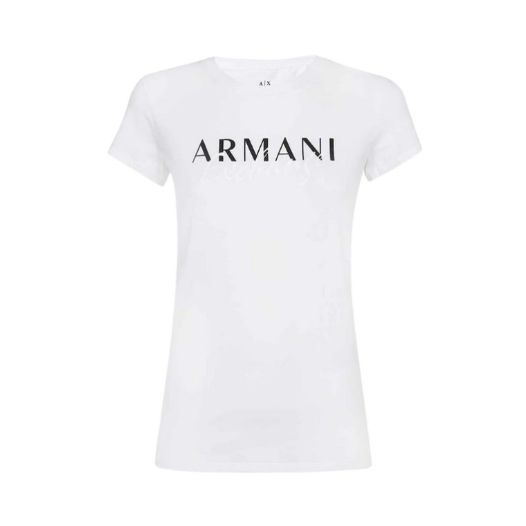 Klasyczny T-shirt dla mężczyzn Armani Exchange