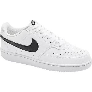 Białe sneakersy nike court vision lo be - Damskie - Kolor: Białe - Rozmiar: 38