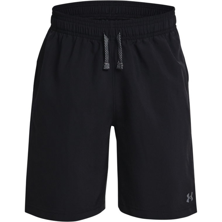 Chłopięce spodenki treningowe UNDER ARMOUR UA Woven Shorts - czarne