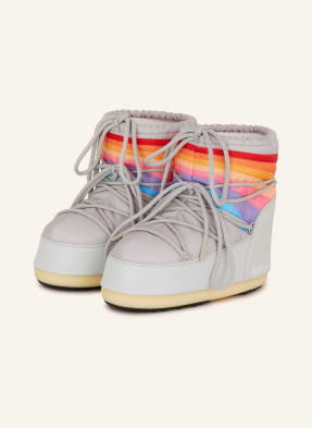 Moon Boot Moon Boots Icon Low Rainbow grau