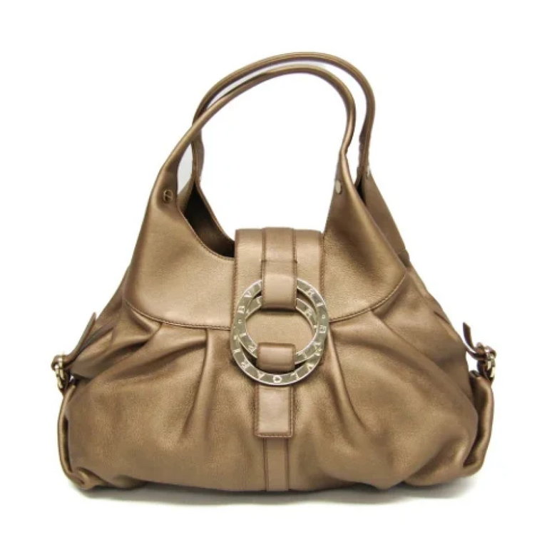 Pre-owned Leather totes Bvlgari Vintage