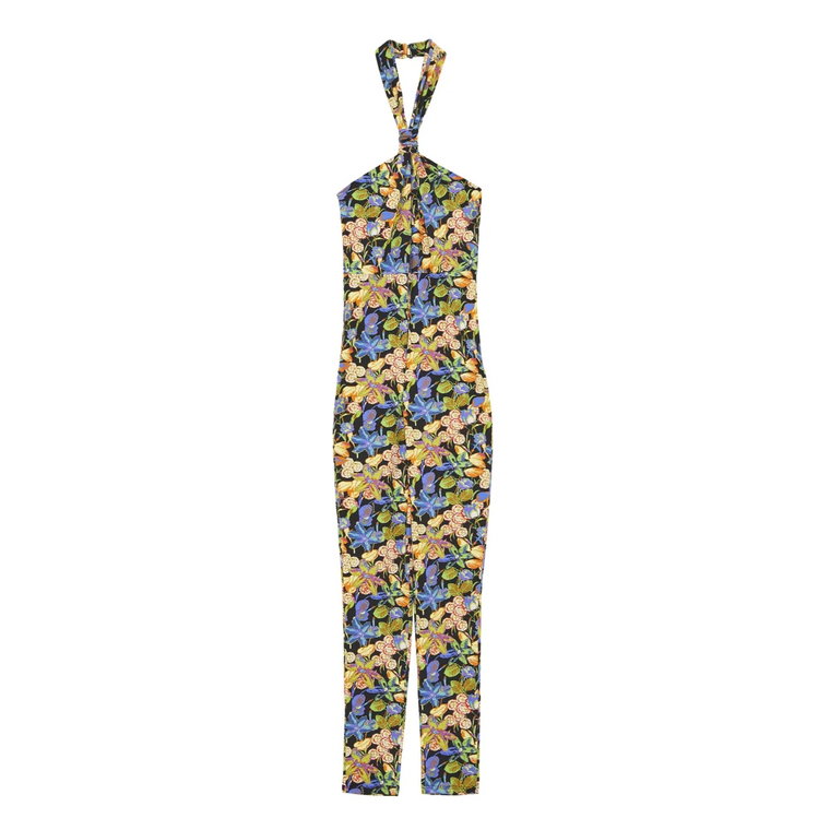 Kwiatowy Slim-fit Jumpsuit Patrizia Pepe