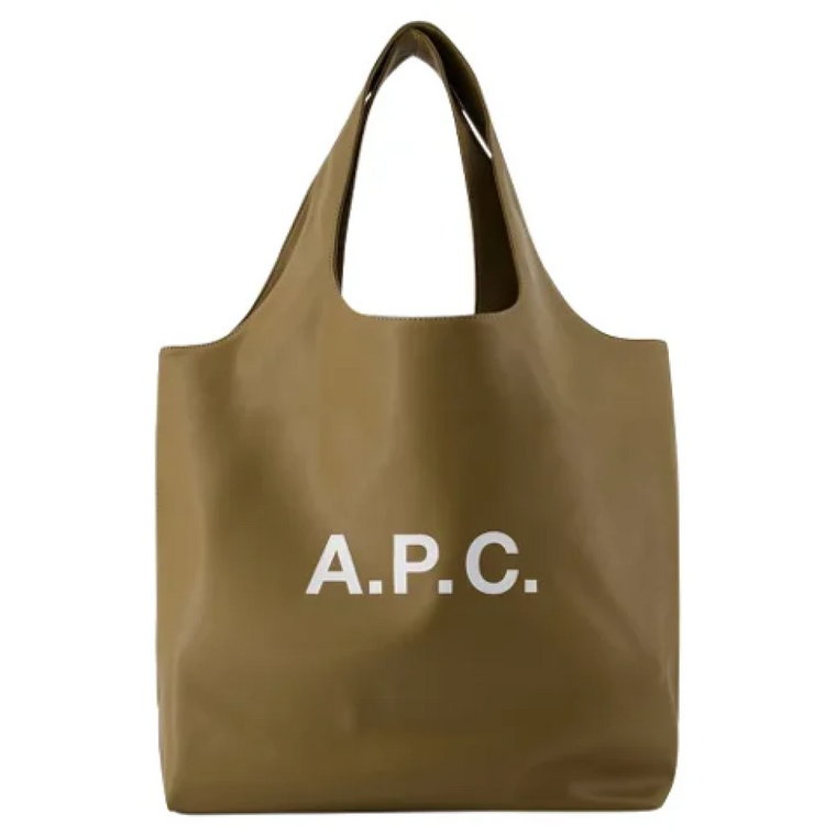 Leather totes A.p.c.