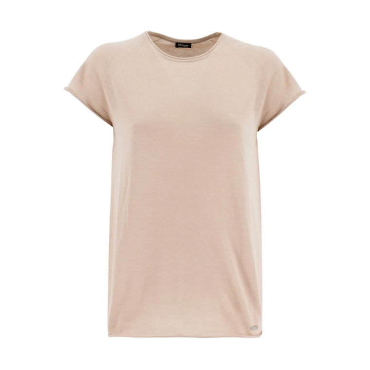 Cashmere Silk Blend Crew Neck T-shirt Kiton