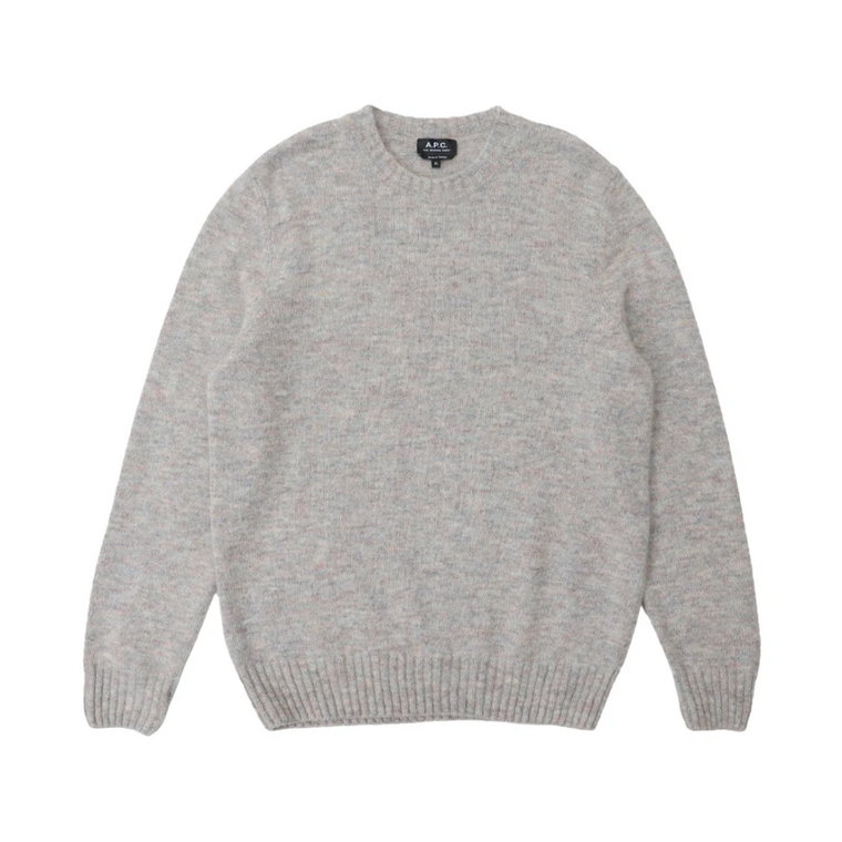 Jasnoszary Sweter Lucas A.p.c.