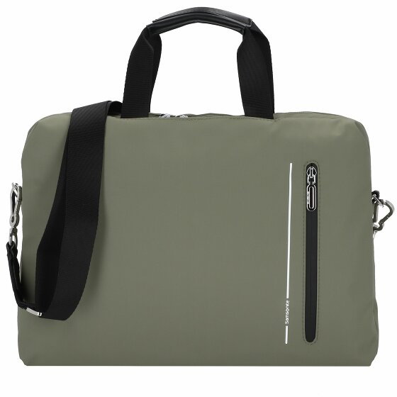 Samsonite Ongoing Teczka 40 cm Komora na laptopa olive green