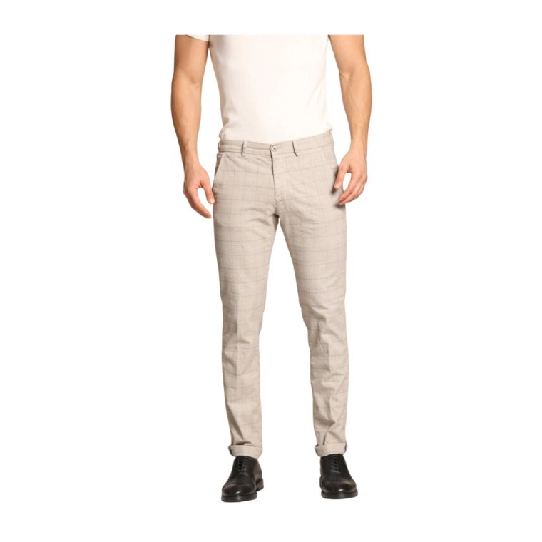 Spodnie Chino Slim Fit z Bawełny Stretch Mason's