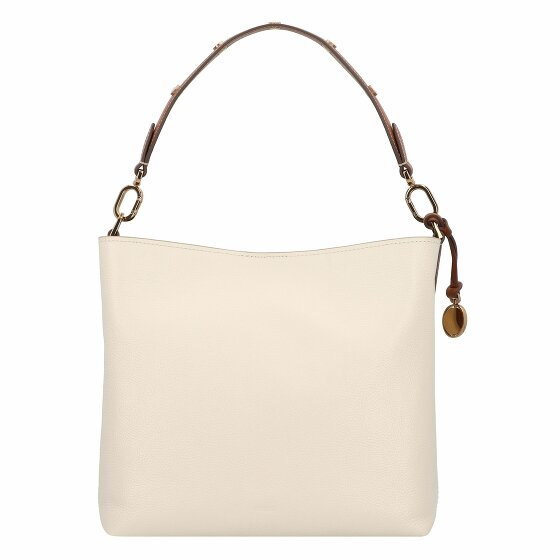 Fossil Jessie Torba na ramię Skórzany 28 cm vanilla-saddle colorblock