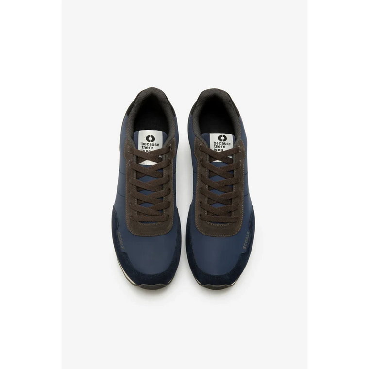 Duke Navy Sneakers z Recyklingowanego Poliestru - Rozmiar 40 Ecoalf