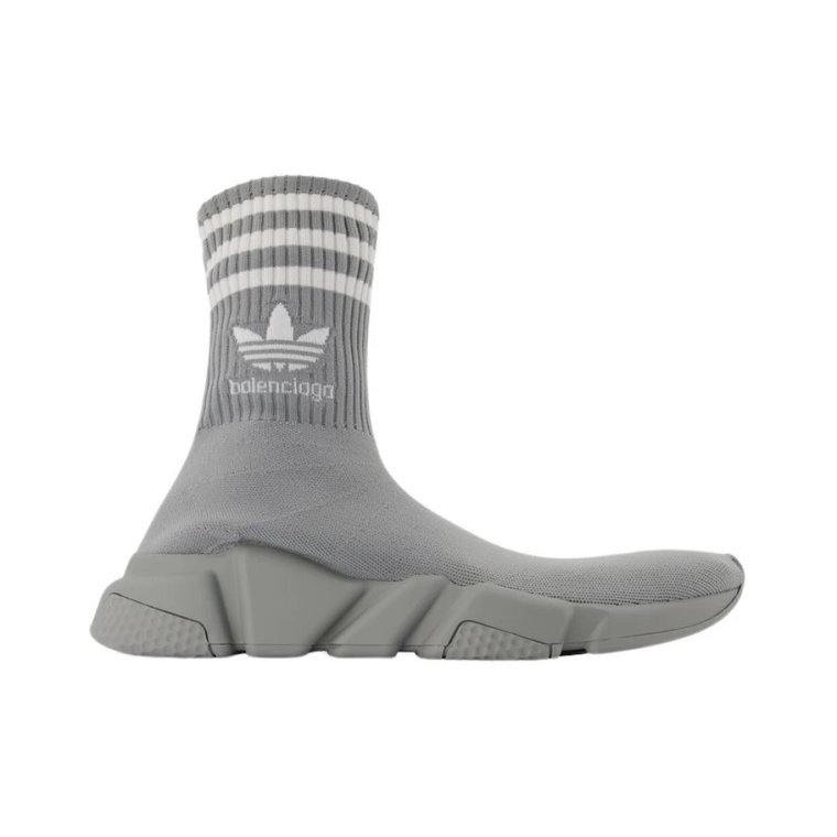 Adidas Speed Lt Sneakers - Szary/Biały Logo Balenciaga