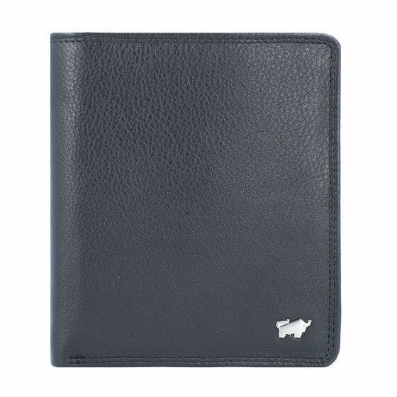 Braun Büffel Skórzany portfel Golf Edition 10 cm schwarz