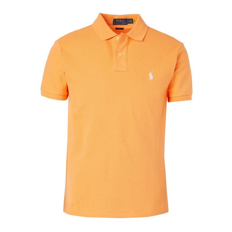 Slim Arancio Polo Shirt Ralph Lauren