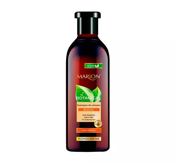 MARION BOTANICAL BRZOZA WEGAŃSKI SZAMPON DO WŁOSÓW OSŁABIONYCH 400ML