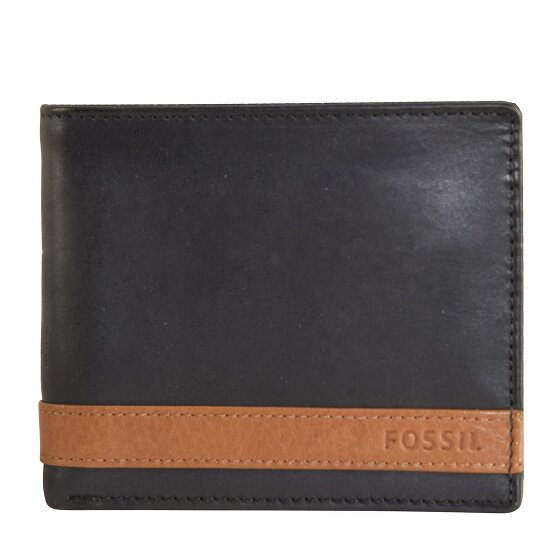 Fossil Quinn Wallet Leather 11 cm black