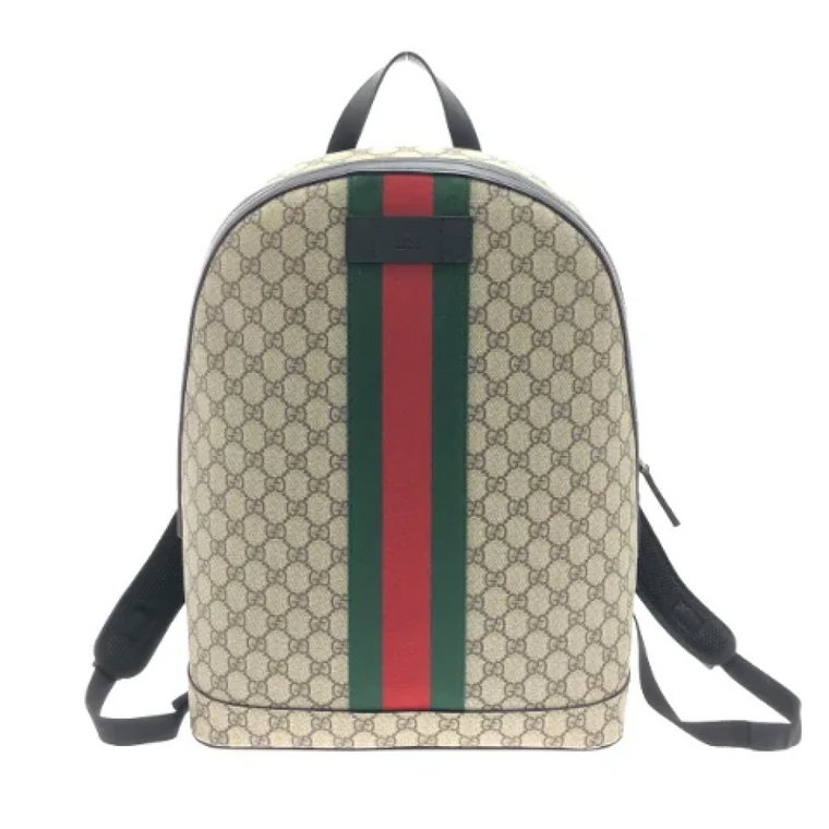 Pre-owned Plastic backpacks Gucci Vintage